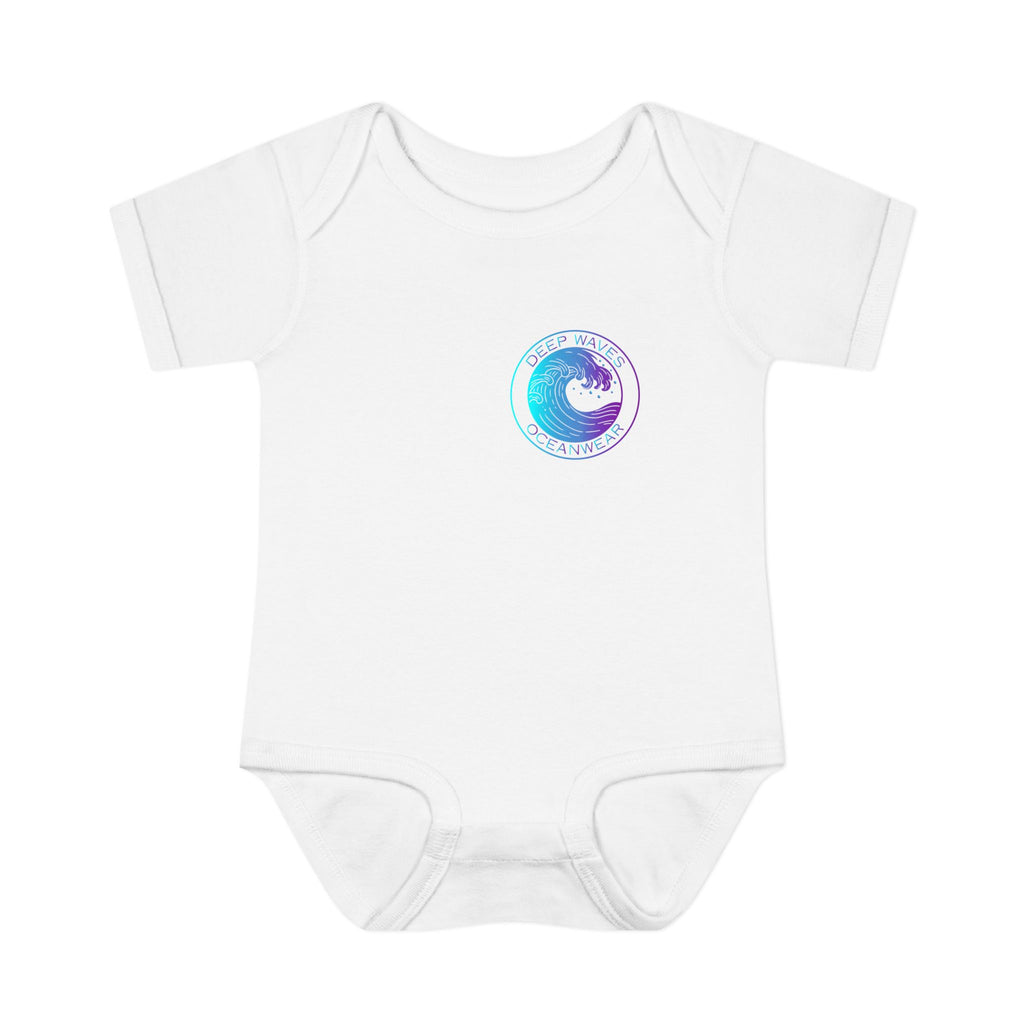 Deep Waves Oceanwear Baby Onesie
