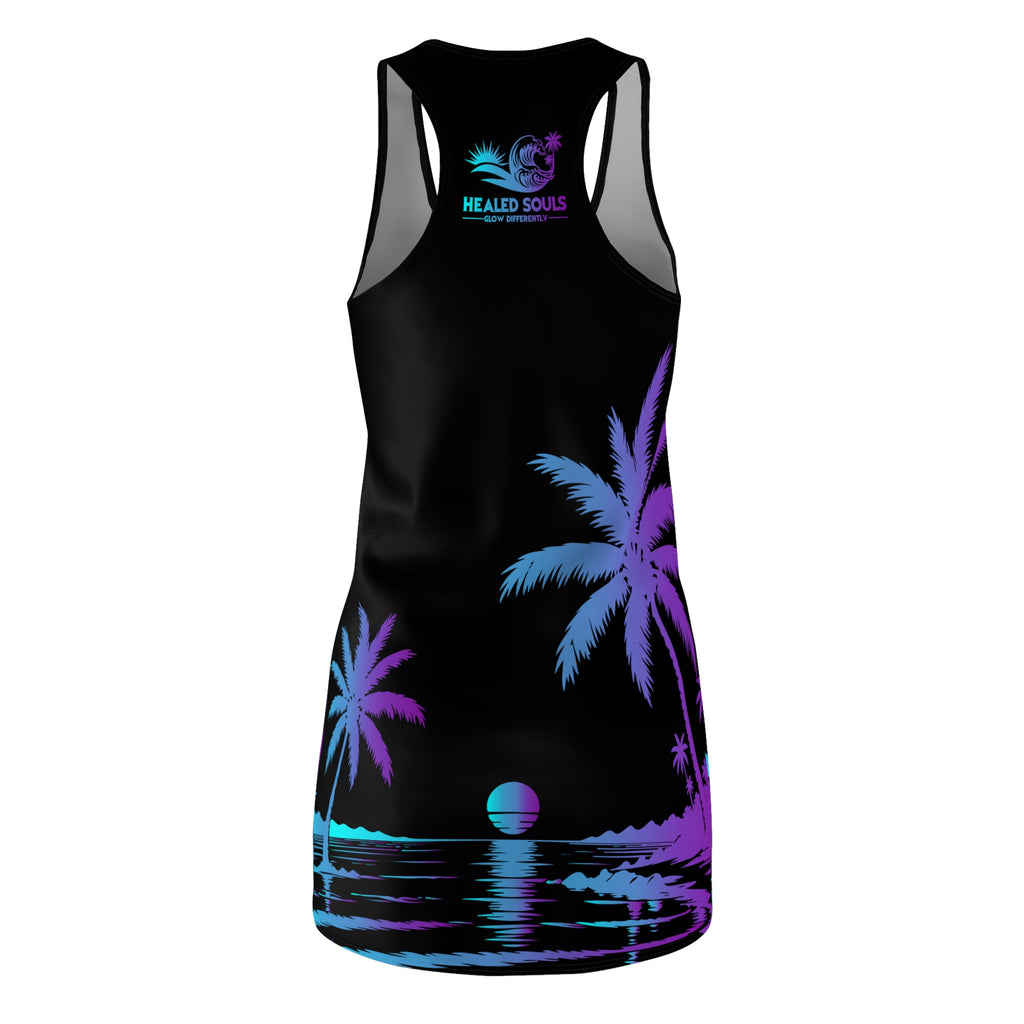 Healed Souls Glow Differently Midnight Shores Racerback Dress