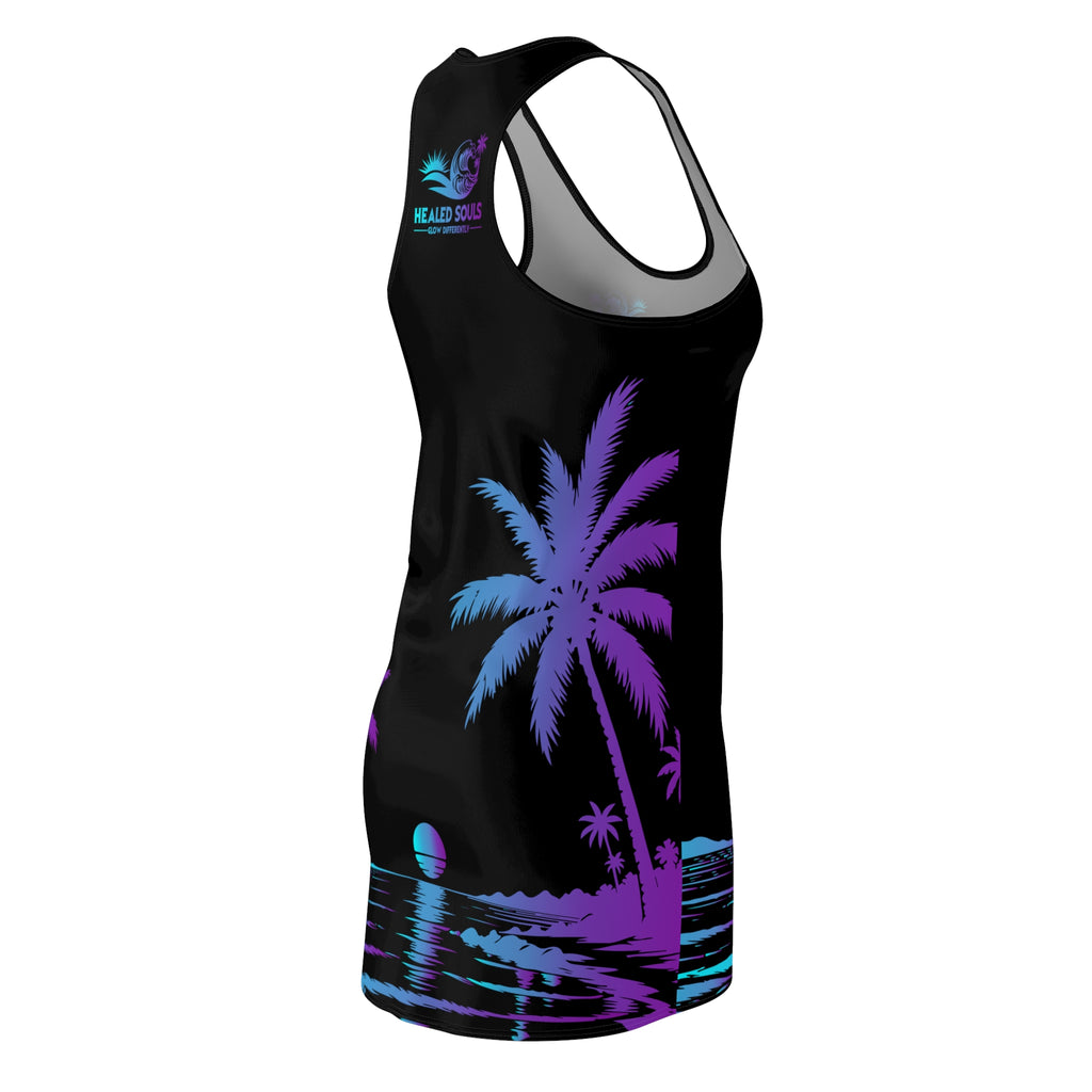 Healed Souls Glow Differently Midnight Shores Racerback Dress