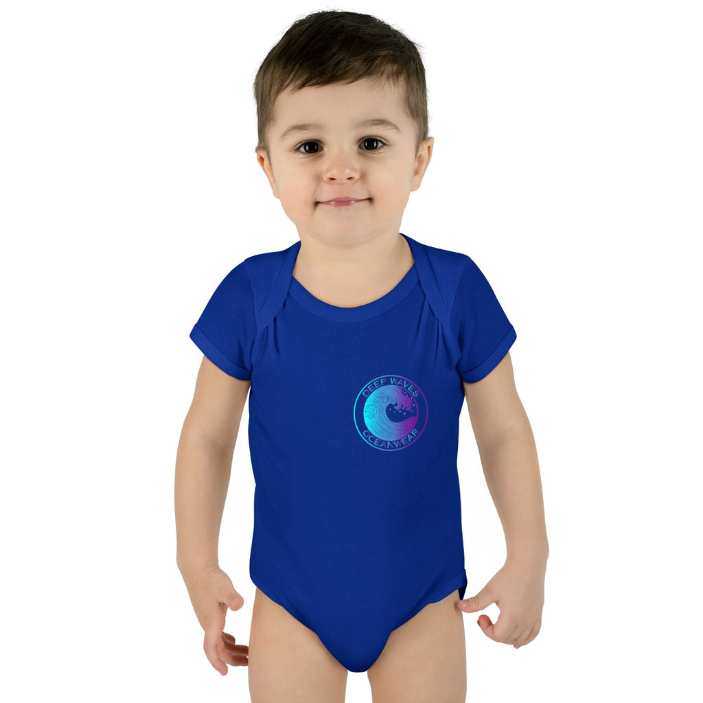 Deep Waves Oceanwear Baby Onesie