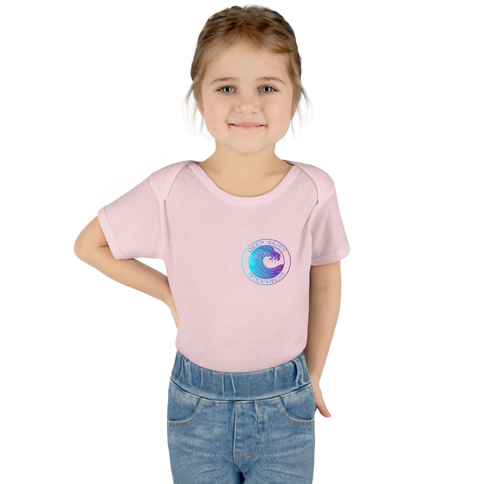 Deep Waves Oceanwear Baby Onesie