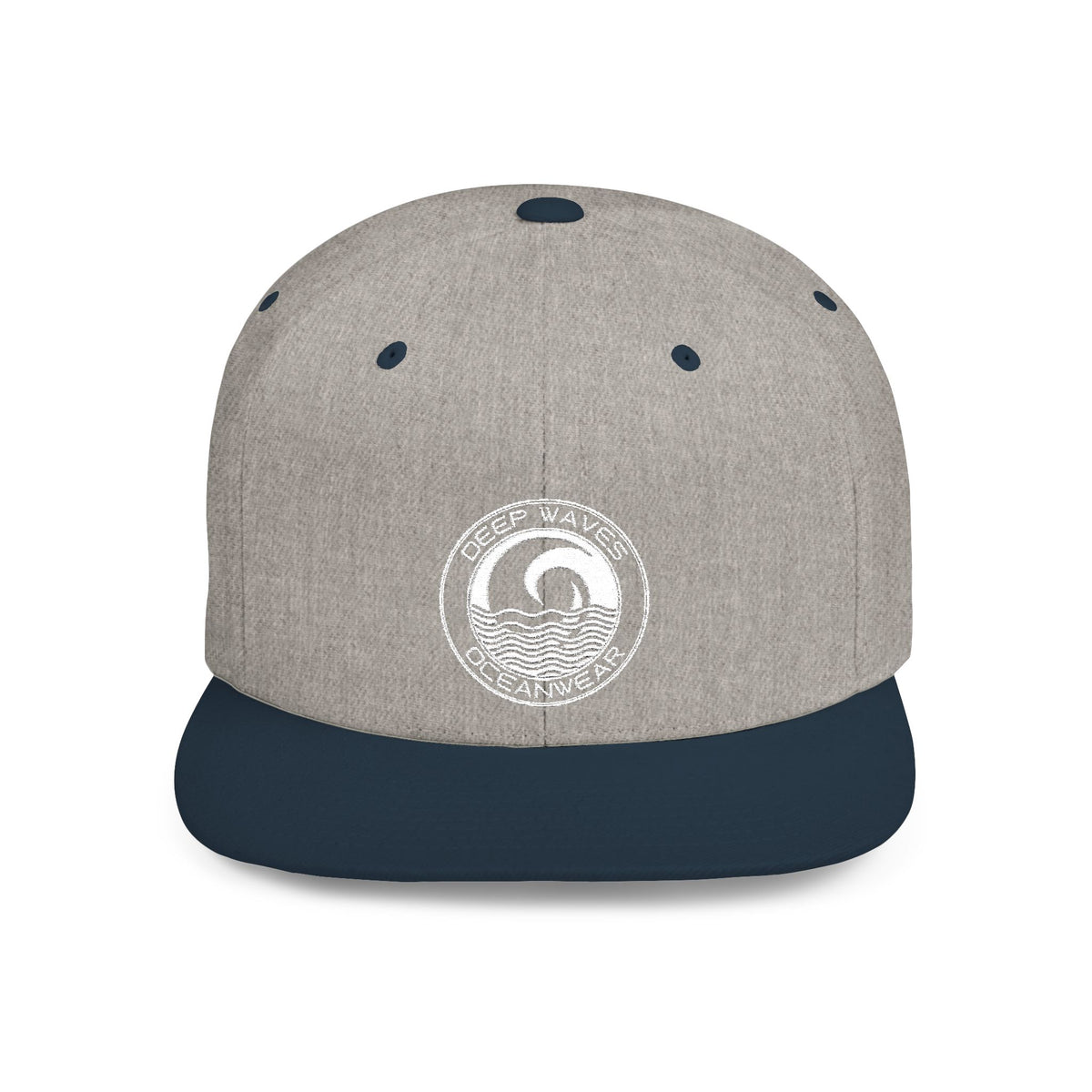 Deep Waves Oceanwear Flat Bill Cap