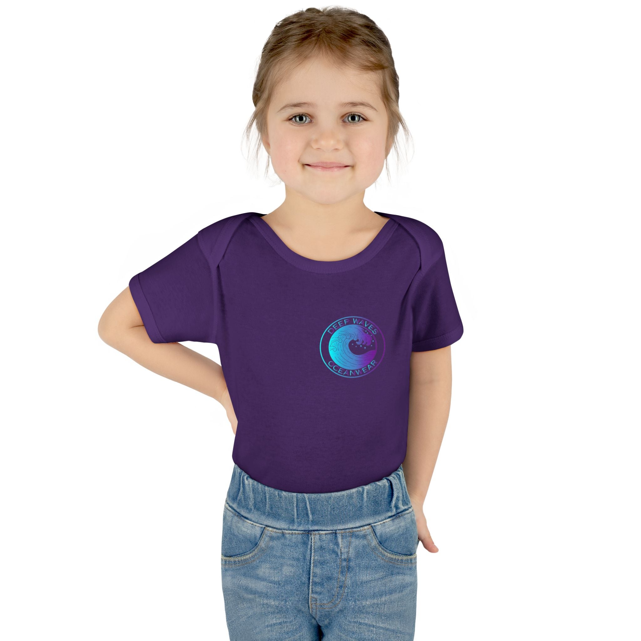 Deep Waves Logo Infant Bodysuit