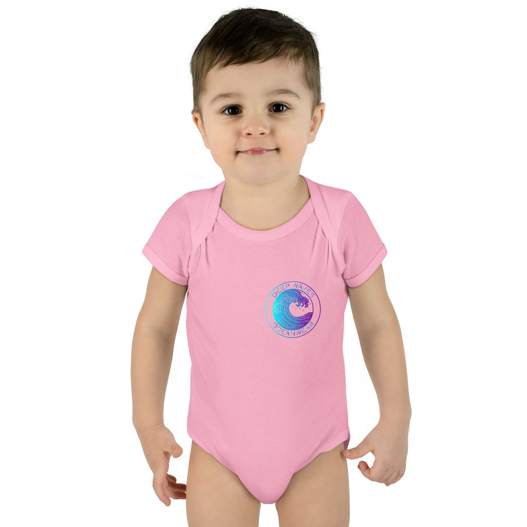 Deep Waves Oceanwear Baby Onesie