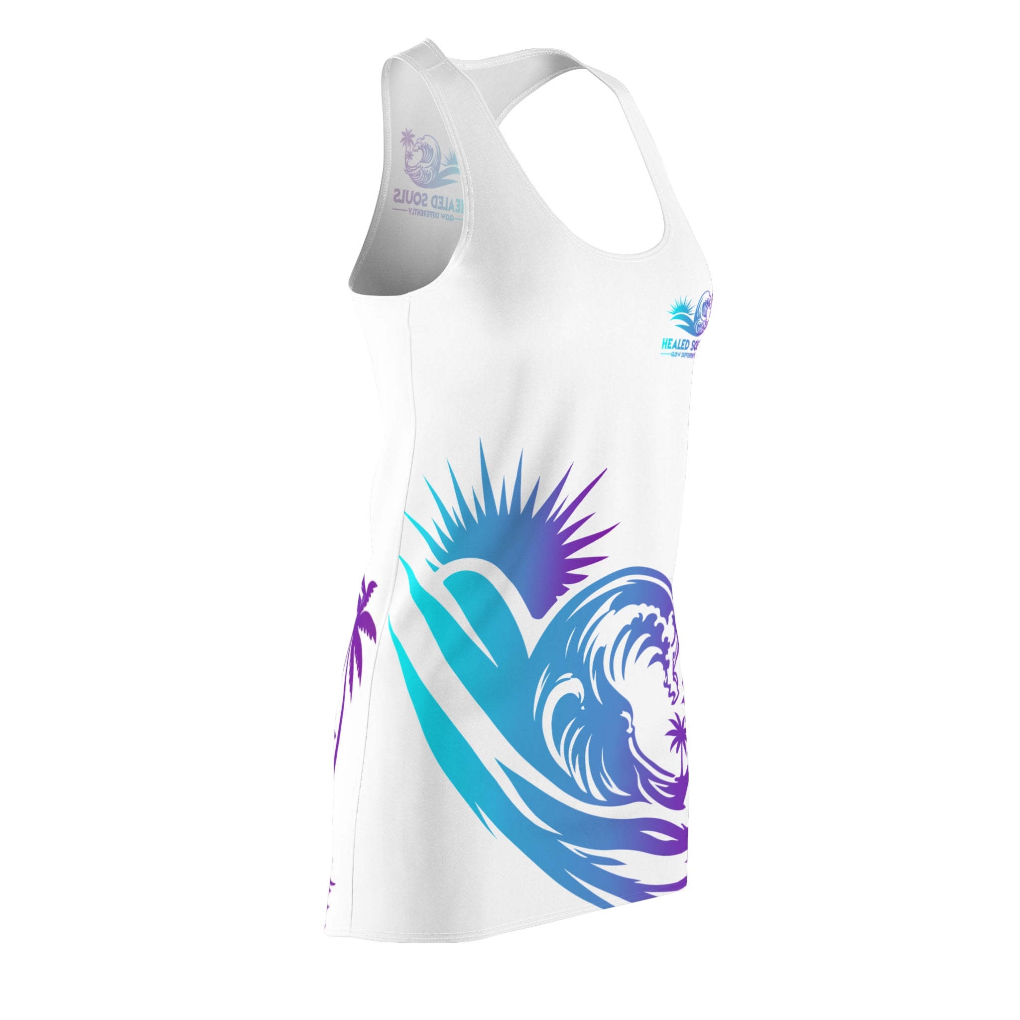 Healed Souls Glow Differently Rising Tide Racerback Dress