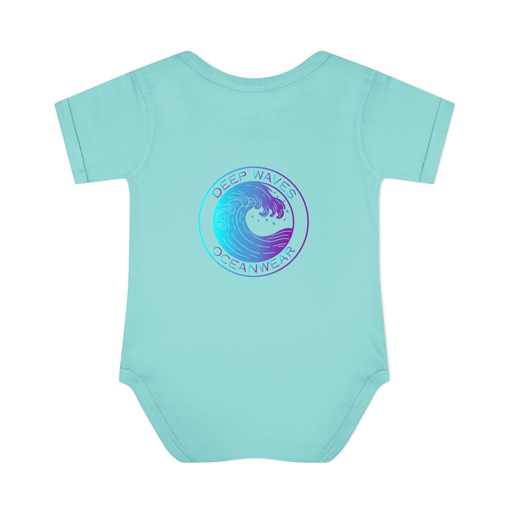 Deep Waves Oceanwear Baby Onesie
