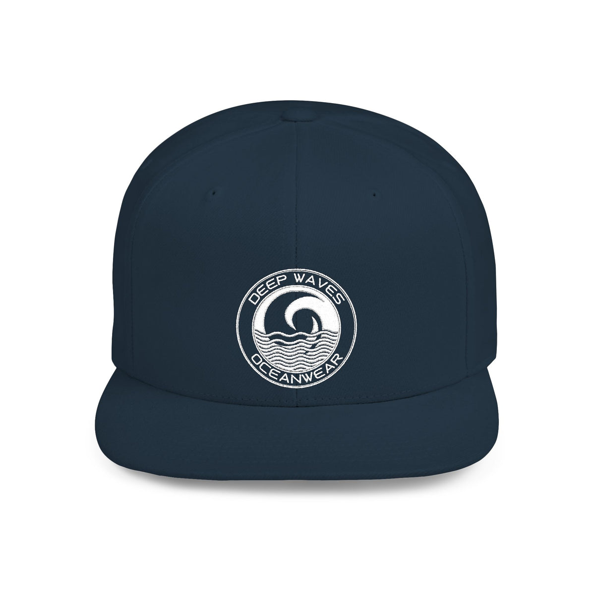 Deep Waves Oceanwear Flat Bill Cap