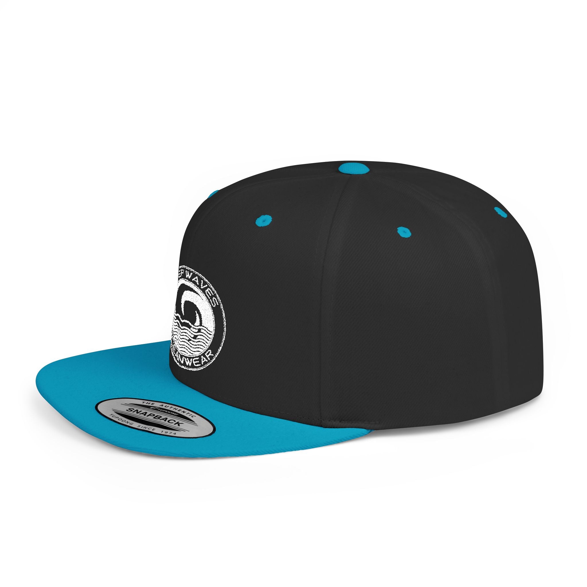 Deep Waves Oceanwear Flat Bill Cap