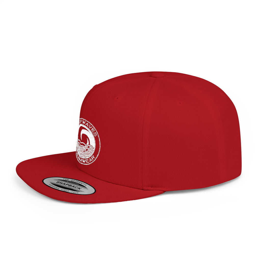 Deep Waves Oceanwear Flat Bill Cap