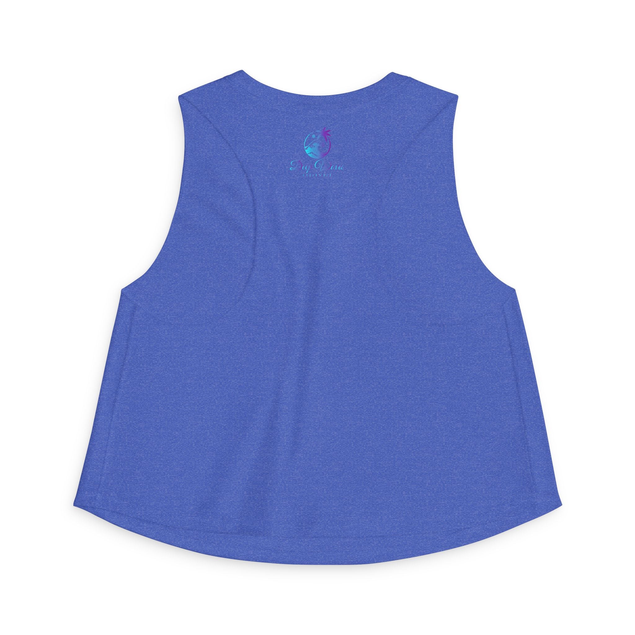 Deep Waves Signature Logo Crop Top
