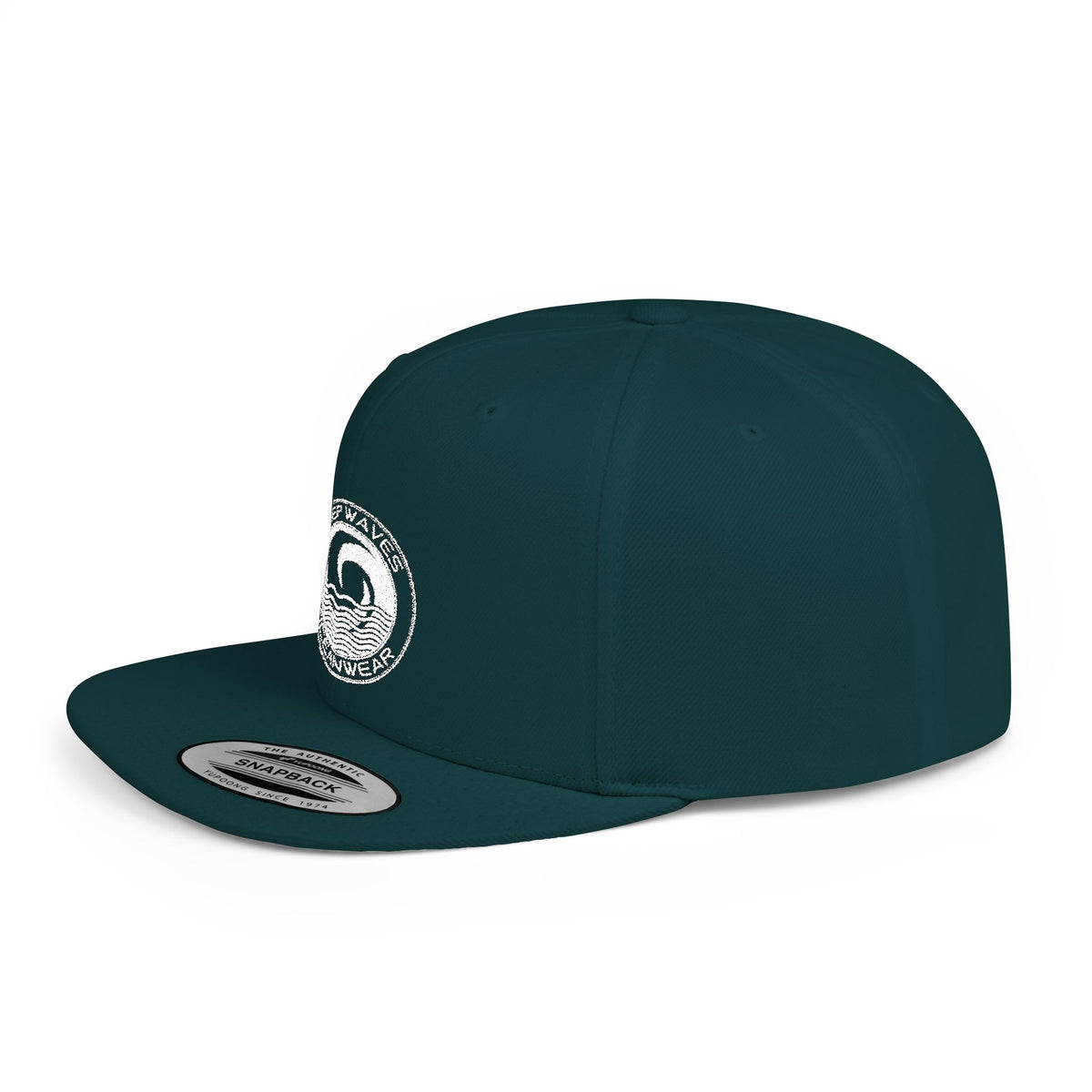 Deep Waves Oceanwear Flat Bill Cap