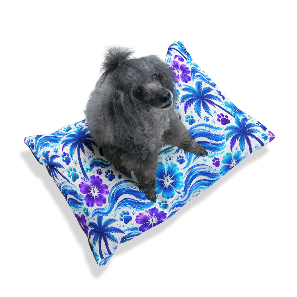 Ruff Waves Tropical Floral Pet Bed