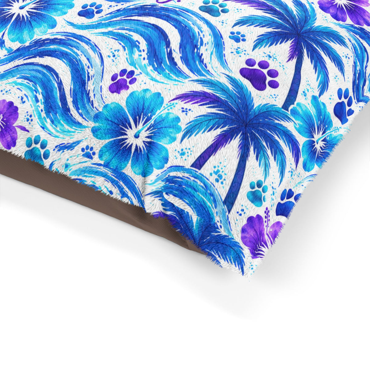 Ruff Waves Tropical Floral Pet Bed