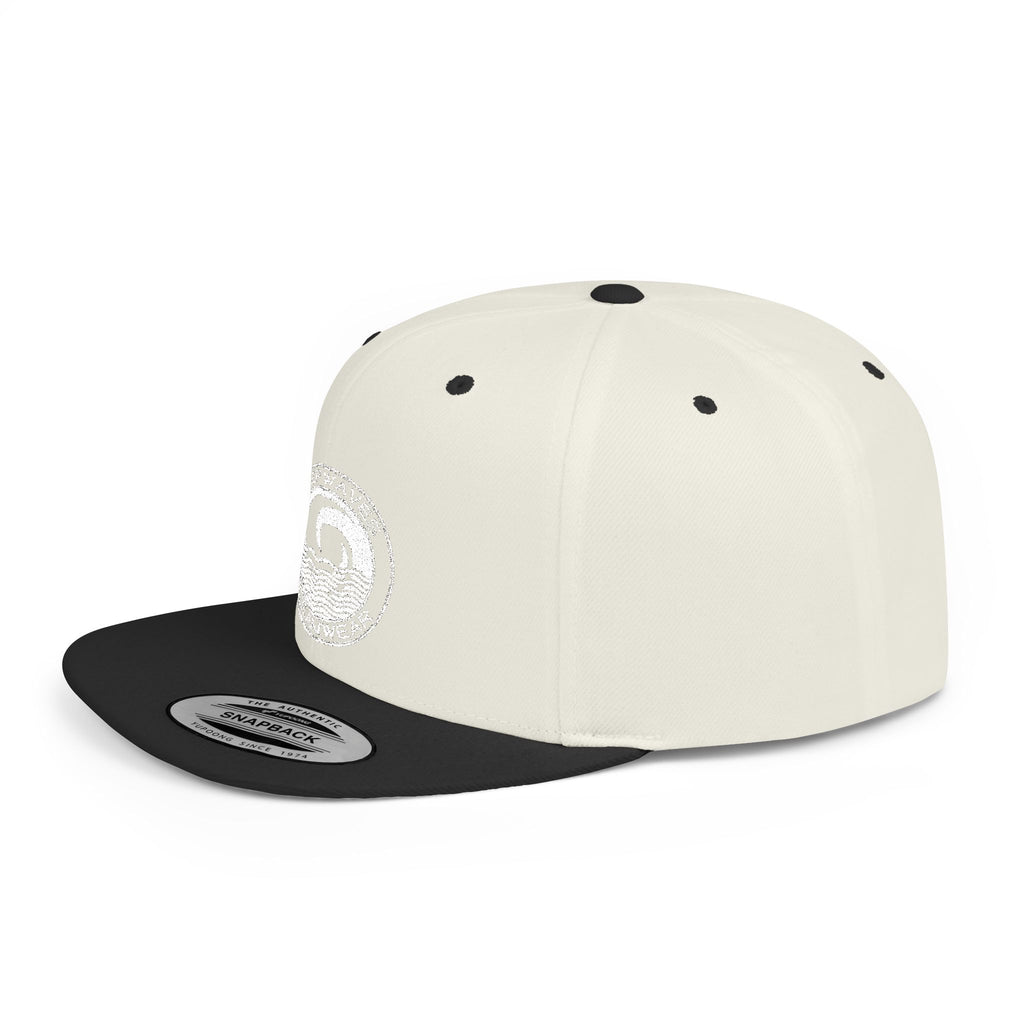 Deep Waves Oceanwear Flat Bill Cap