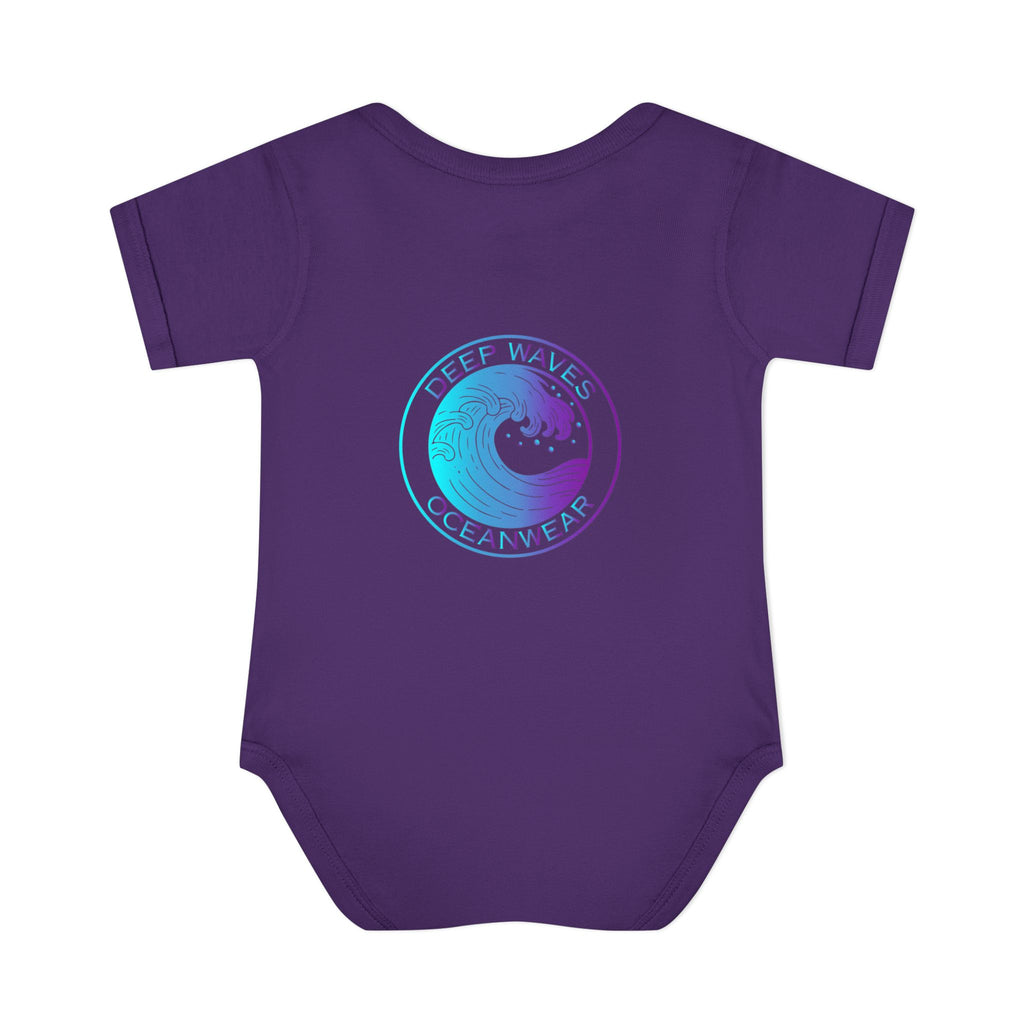 Deep Waves Oceanwear Baby Onesie