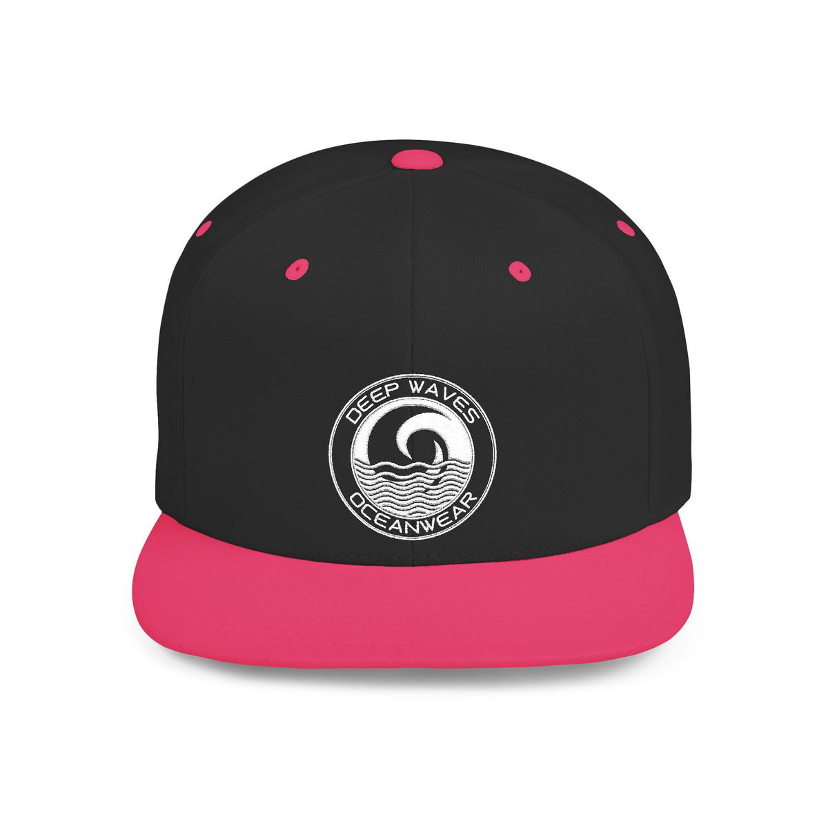 Deep Waves Oceanwear Flat Bill Cap