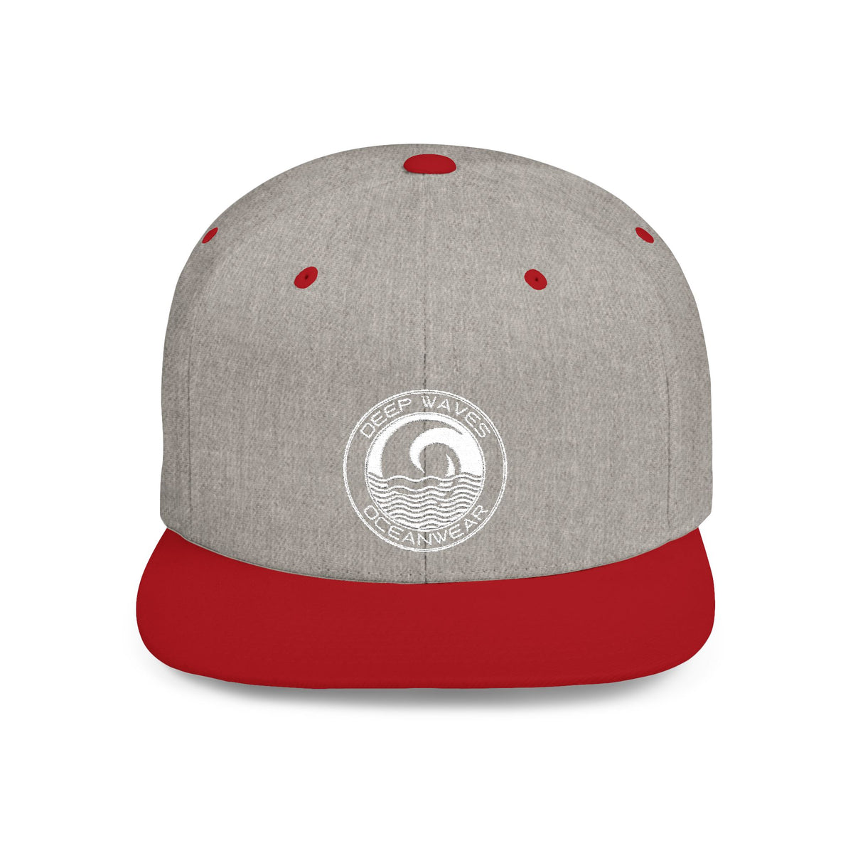 Deep Waves Oceanwear Flat Bill Cap