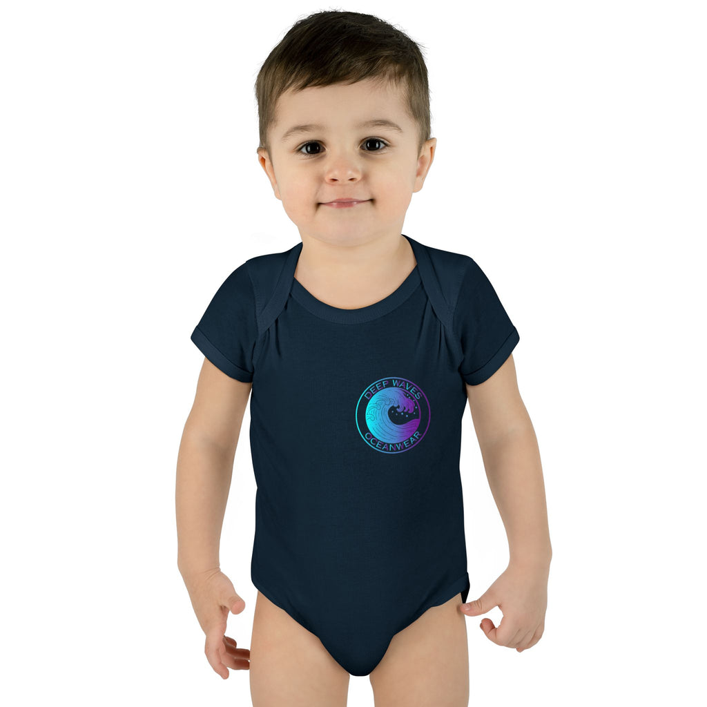 Deep Waves Logo Infant Bodysuit