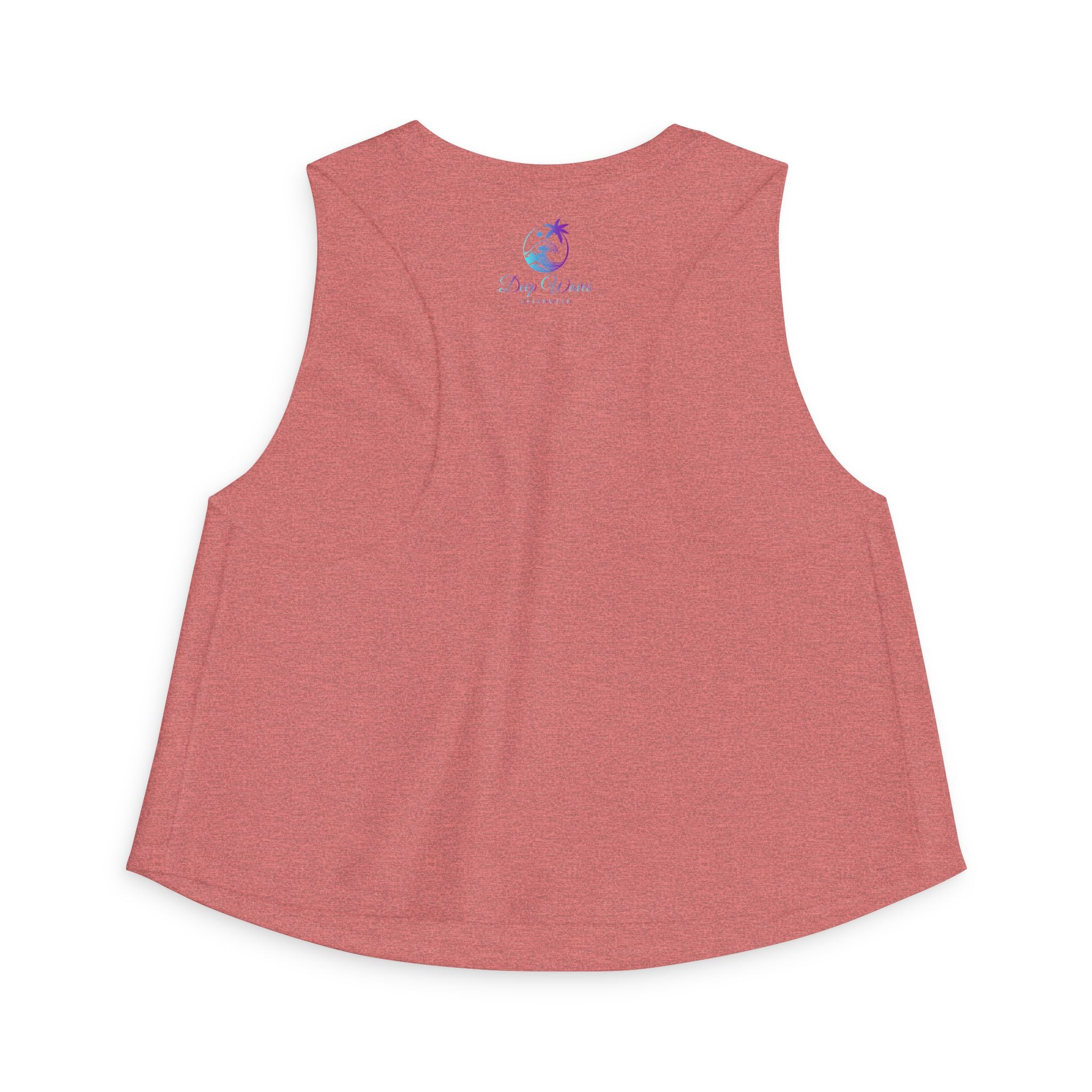 Deep Waves Signature Logo Crop Top