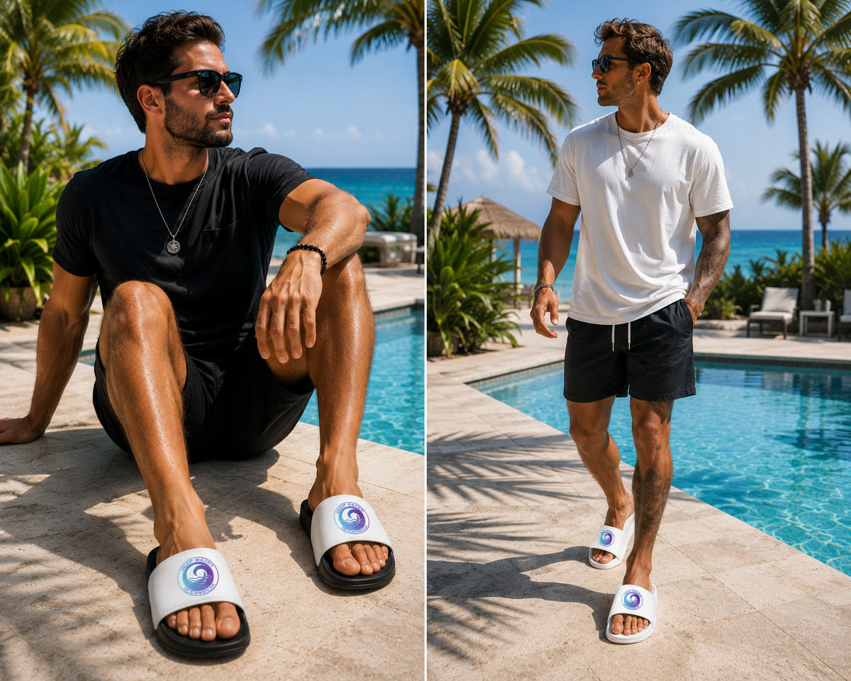 Deep Waves Men's Slides