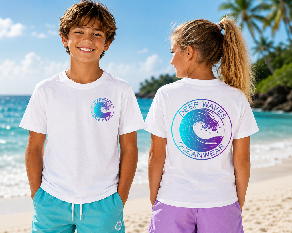 Deep Waves Logo Youth Tee