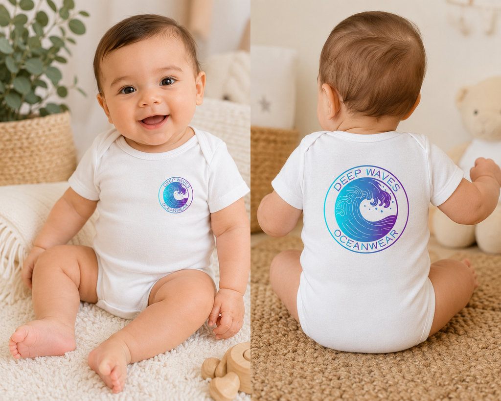 Deep Waves Logo Infant Bodysuit