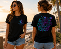 Soul Awakening In Progress Relaxed Tee — Tropical Black