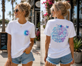 Soul Awakening In Progress Relaxed Tee — Tropical White