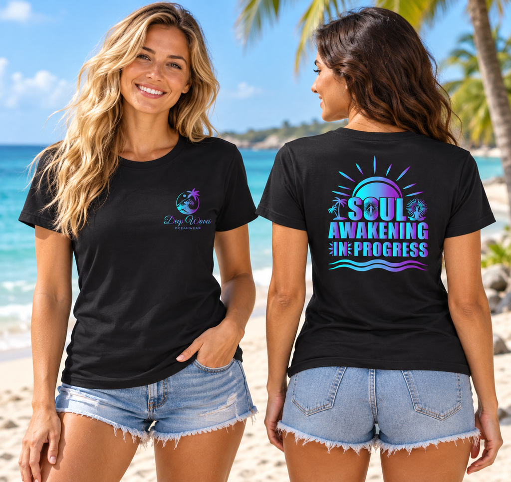 Soul Awakening In Progress Relaxed Tee - Sunrise
